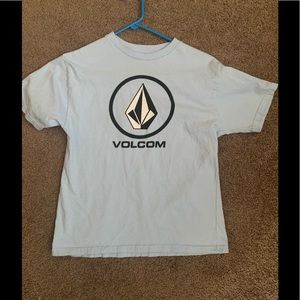 Boys light baby blue Volcom shirt.